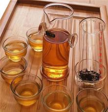 經典雙耳紅茶壺 時尚禮品 三件杯 獨享壺220ml手工耐熱l玻璃茶壺