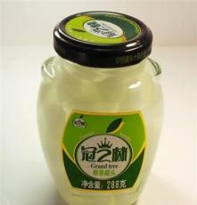 康发食品 20年出口品质保障 冠之林288g系列 椰果罐头 厂家直销