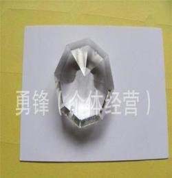专业销售 优质水晶灯饰挂件八角珠 保色水晶饰品