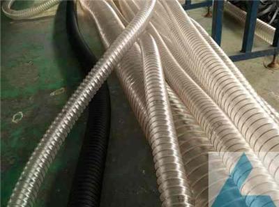 PU钢丝软管,钢丝伸缩软管,透明钢丝软管,PU钢丝伸缩耐磨软管德国生产工艺制造