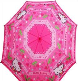 厂家直销HelloKitty正品凯蒂猫KT伞 儿童雨伞创意雨伞直销