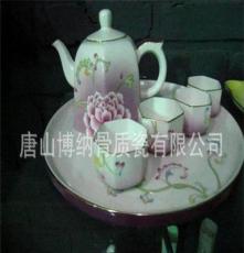 厂家直销手绘茶具，博纳经典骨质瓷茶具，是您较好的商务馈赠优选