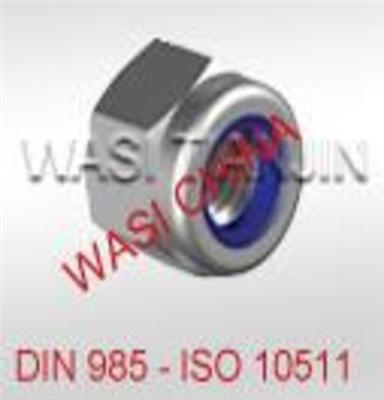 天津万喜尼龙锁紧螺母 薄型 ISO10511 DIN985