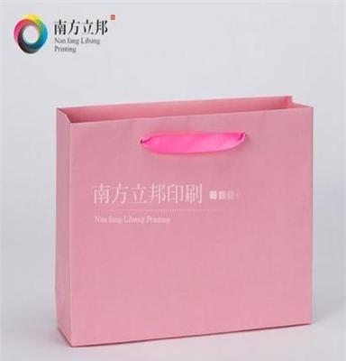 浙江厂家创意定做 秋季 优质粉红彩卡手提袋 2015年爆款纸袋