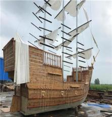 道具木船定做 影视装饰船供应商
