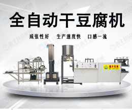 厂家直销豆腐皮机 山东青岛大型豆制品机械