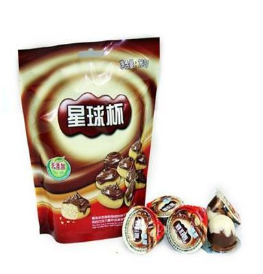 甜甜乐 第二代 星球杯 120g 休闲食品 15g/个 巧克力 加 饼干