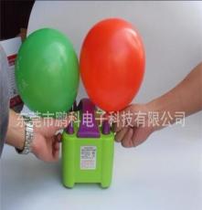 PK-302多功能电动充气 气球充气机泵 双孔电动打气筒 打气球工具