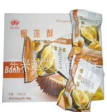 越南进口特产 大发榴莲酥168g(6只装)一盒 零食饼干糕点 20盒一箱
