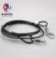 广州不锈钢钢丝绳生产狗宝宝拉索PVC涂塑钢丝绳拉力好宠物牵引线