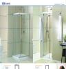 整体卫浴淋浴房玻璃门 钢华玻璃淋浴房