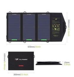 ALLPOWERS廠家直銷新款太陽能手機(jī)充電器 戶外防水太陽能充電板