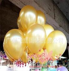 金色气球 婚房婚礼生日派对结婚庆气球 韩国加厚珠光气球100个