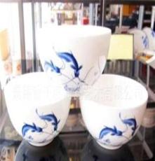 厂家直销景德镇陶瓷骨瓷年年有鱼饭碗面碗 釉中餐具