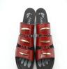 美洲豹Eu-6383女式夏凉鞋 真皮舒适 休闲坡跟凉鞋