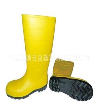 工厂供应PVC雨靴,防水防砸伤，防脚底刺穿，安全劳保防护鞋