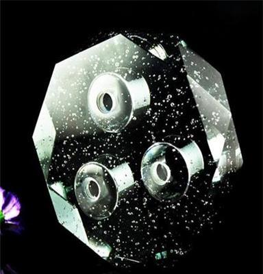 供应浦江水晶灯罩 K9汽泡料创意水晶灯饰配件灯具古镇生产点