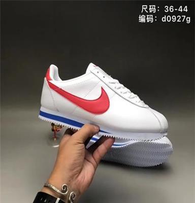耐克 Nike Cortez 秋冬爆款超软皮革拼接阿甘复古跑鞋 运动鞋批发