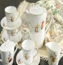 供应特价优惠高档骨瓷茶具组 咖啡茶具组 礼品茶具组