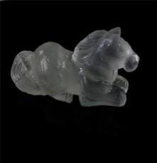 天然水晶雕刻十二生肖，属于中国人的生辰石 宝石工艺品