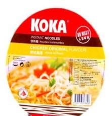 新加坡进口KOKA 可口鸡汤味快熟面 方便面 碗面 不加味精 90g/碗