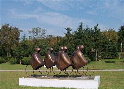 大学公园人物铜雕塑 广场主题铜雕塑 人物动物铜雕塑工程承建