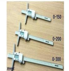 自主品牌、三和牌防水數顯深度尺0-150、電子數顯深度卡尺、IP54