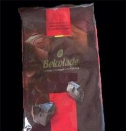 比利时巧克力块 贝可拉巧克力-黑 黒巧克力Belcolade 2.5kg/包
