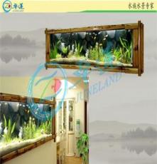 卓莲水族碳化木十字壁挂生态鱼缸