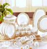 厂家批发零售骨质瓷餐具，骨质瓷碗，盘子，白胎、画面餐具