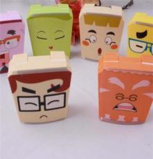 供应KD035哈皮同学会隐形眼镜盒 卡通造型护理盒套装 伴侣盒