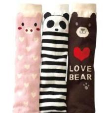 熊猫款 韩国品牌袜套 纯棉童袜子 儿童袜套护腿 儿童袜子批发