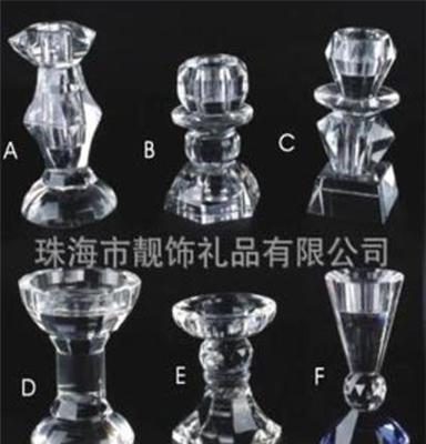 水晶烛台水晶莲花酒店用品酒吧用品酒吧烛台珠海烛台DFC-004