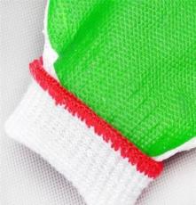 新五角枫 绿胶片劳保挂胶耐磨耐用涂胶浸胶加厚无味防护手套