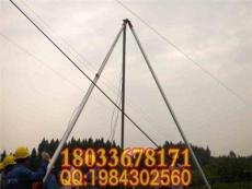 霸州生产铝合金立杆机三角起杆器 10米-18米