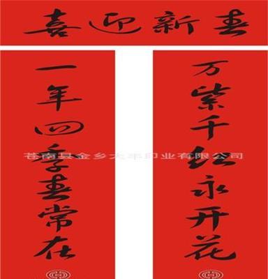 大丰印业 广告对联 中国银行对联套装（福字、对联、窗花）