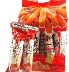 台湾进口零食 日本人气休闲食品 160g北田糙米卷 12包入糙米卷