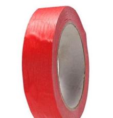 红色美纹纸 PET皱纹纸复合胶带/PCB板喷锡保护 宽30mm