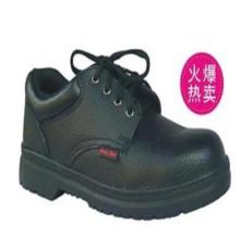 劳保鞋新科技 黑色头层牛皮PR9518工作鞋 橡胶底耐油防砸防滑鞋