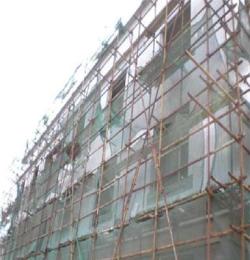 厂家直销 耐久性强建筑外墙防坠白色HDPE材质安全网防护网