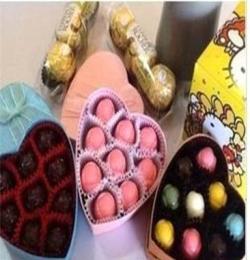可批發(fā)巧可味顆純手工\DIYI love you巧克力禮盒