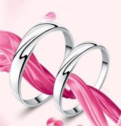厂家直销925纯银对戒男女士韩版戒子创意首饰品批发定做情侣戒指
