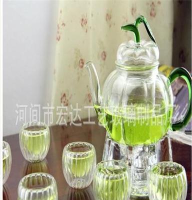 玻璃茶具 南瓜壶 高硼硅耐热玻璃 玻璃茶壶