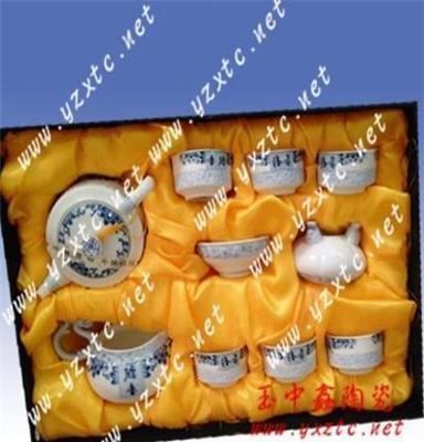 高档手绘茶具手绘陶瓷茶具15