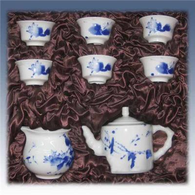 陶瓷茶具，景德镇陶瓷茶具价格，青花陶瓷茶具