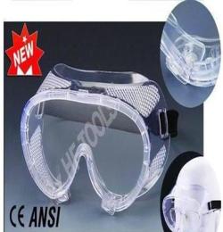 批发众安牌 CE EN166+ANSI Z87.1 间接出气孔防护眼罩/护目镜