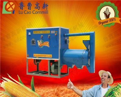 供应天津玉米脱皮制糁机 鲁曹机械中国名牌