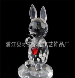 厂家直销水晶兔 兔子 兔八哥