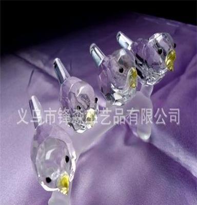 生日礼品 拉丝动物 水晶小熊 水晶小饰品 圣诞节礼品