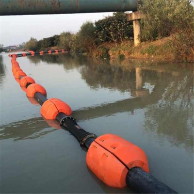 河道吸泥管道浮体管径50公分聚乙烯浮筒